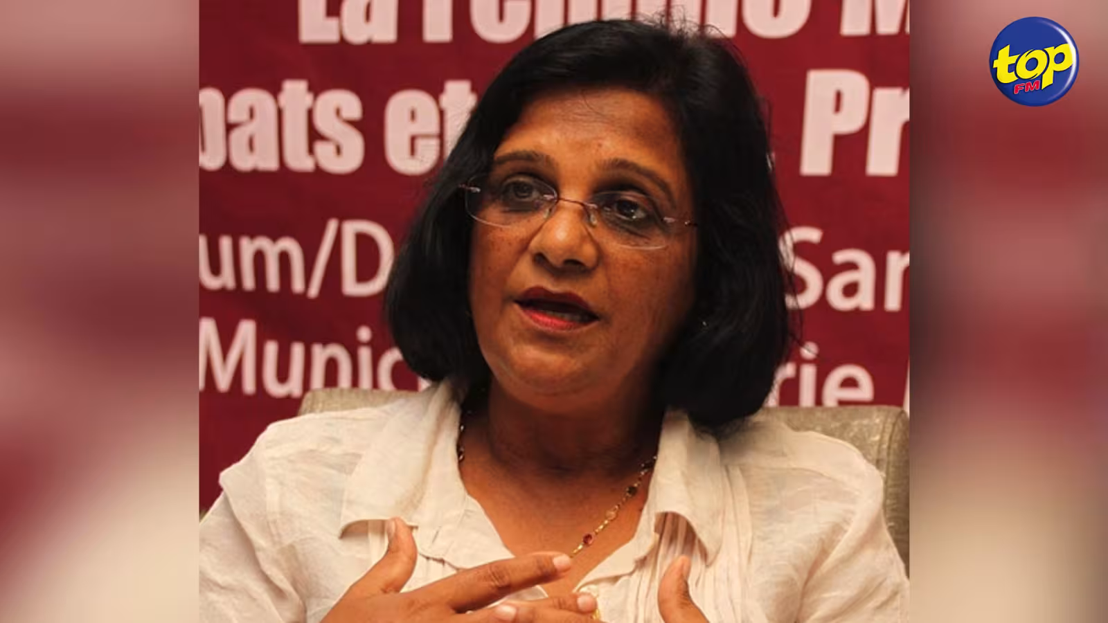 Arrêtée pour vol : « Je n’ai rien fait », se défend Neena Ramdenee, secrétaire générale du Mouvement patriotique