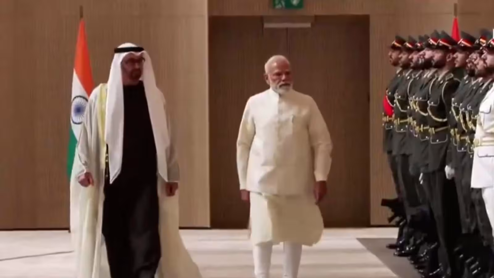Narendra Modi aux Émirats