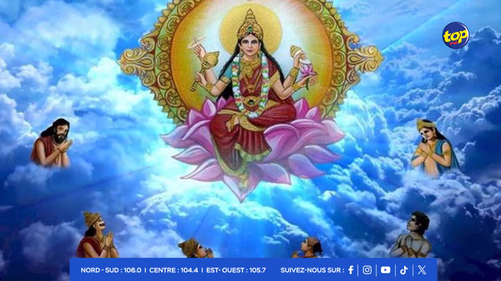 Neuvième jour de Navratri-déesse Siddhidatri