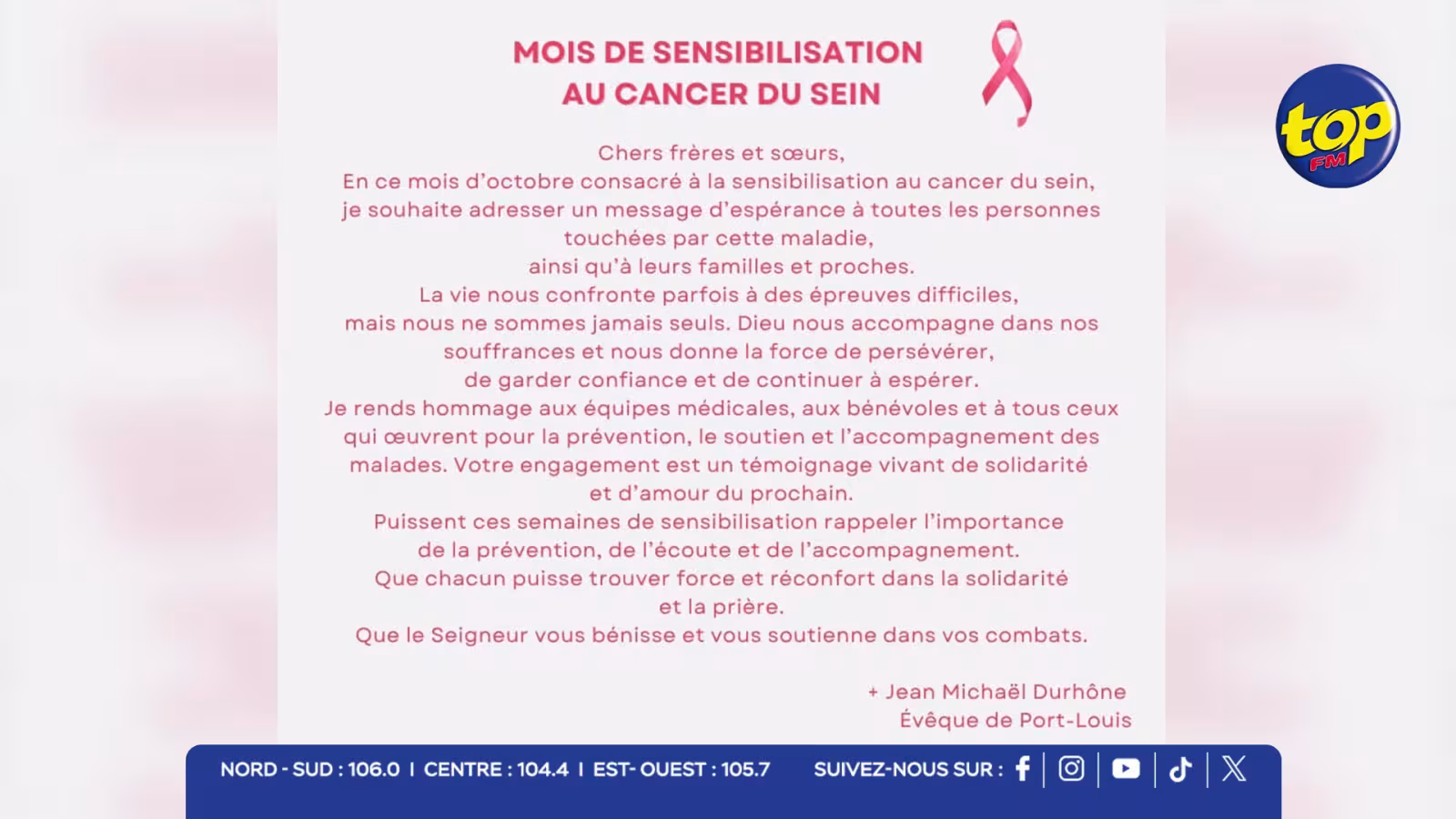 OCTOBRE ROSE