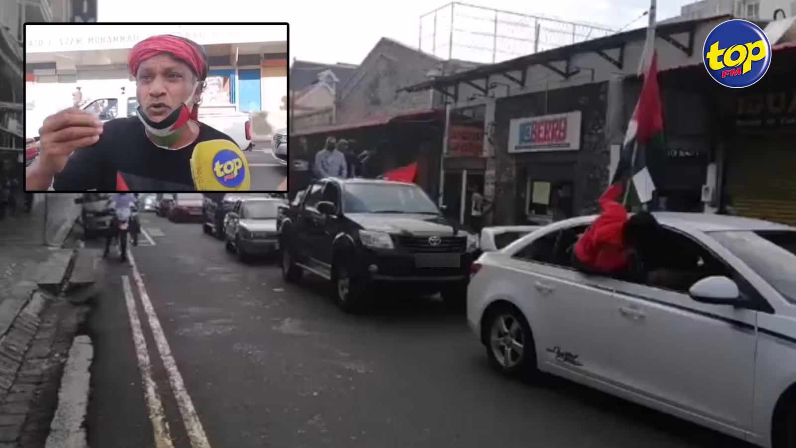Dans les rues de la capitale cet après-midi : rallye en soutien au peuple palestinien