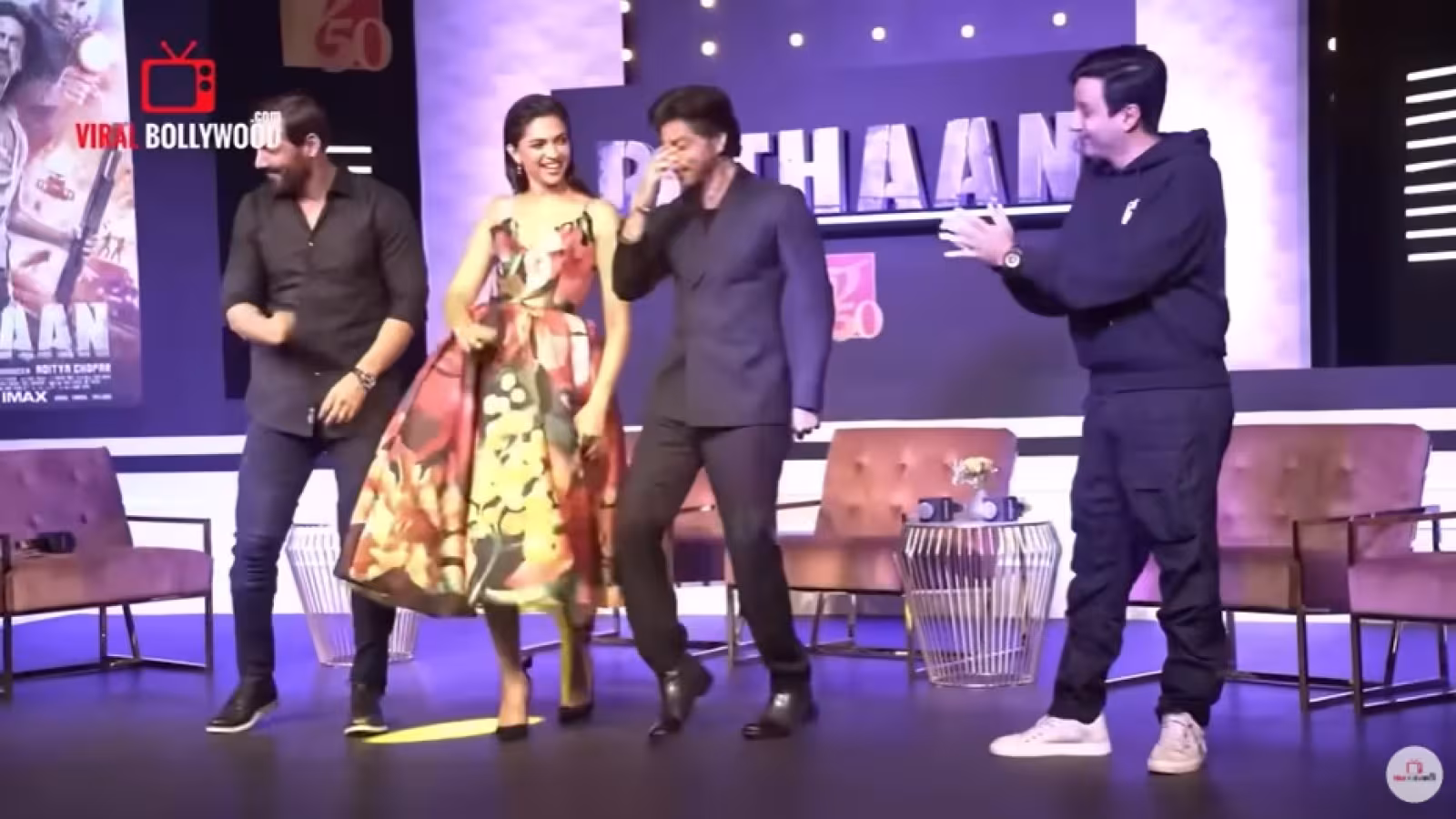 ‘Pathaan’ Shah Rukh Khan parle enfin du film, danse avec Deepika Padukone et John Abraham