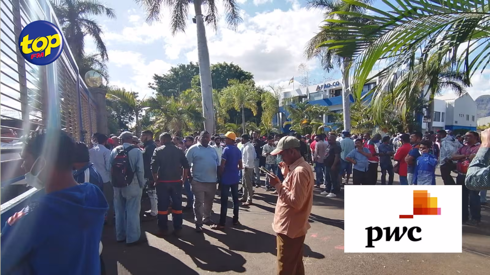 Manifestation des employés de Padco Ltd : la firme PWC éprouve des difficultés pour effectuer le paiement des salaires de juillet