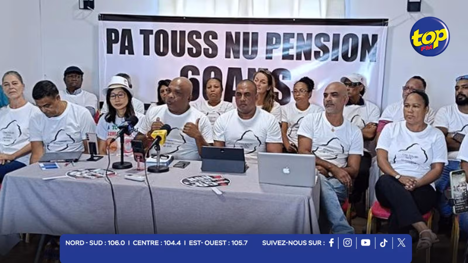 La plateforme citoyenne Pa Touss Nu Pension