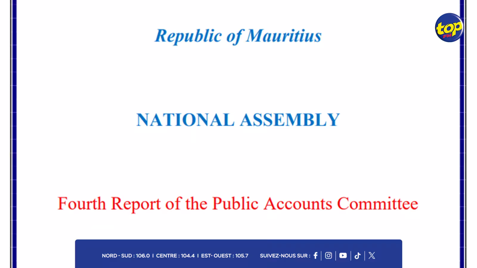 Dans le rapport du Public Accounts Committee : Plus d’autonomie réclamée pour le Bureau de l’Audit