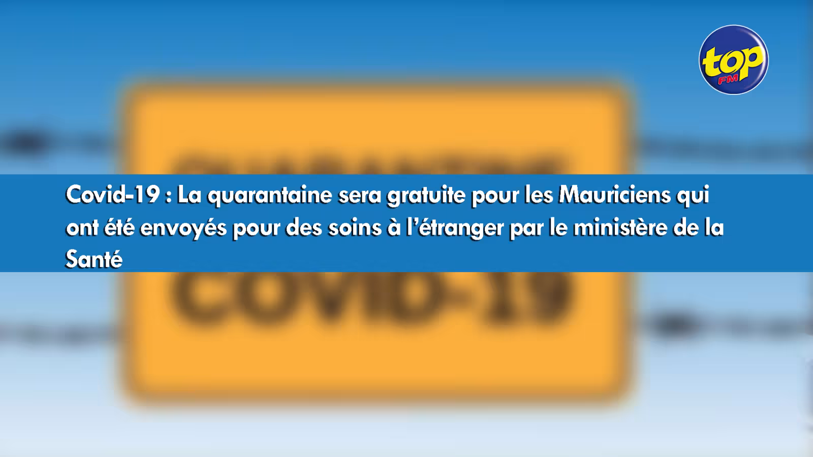 Covid-19 : La quarantaine sera gratuite pour les Mauriciens qui ont été envoyés pour des soins à l’étranger par le ministère de la Santé
