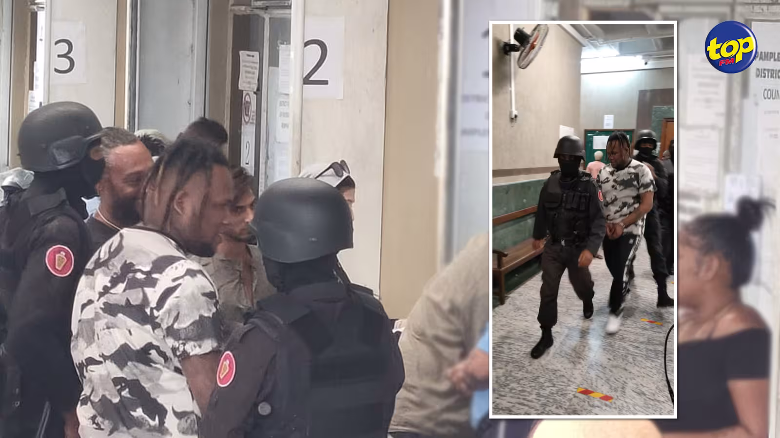 Après avoir payé les deux cautions de Rs 300 000 ce matin : Raquel Jolicoeur s’est rendu à la prison de Melrose pour compléter les formalités de sa remise en liberté