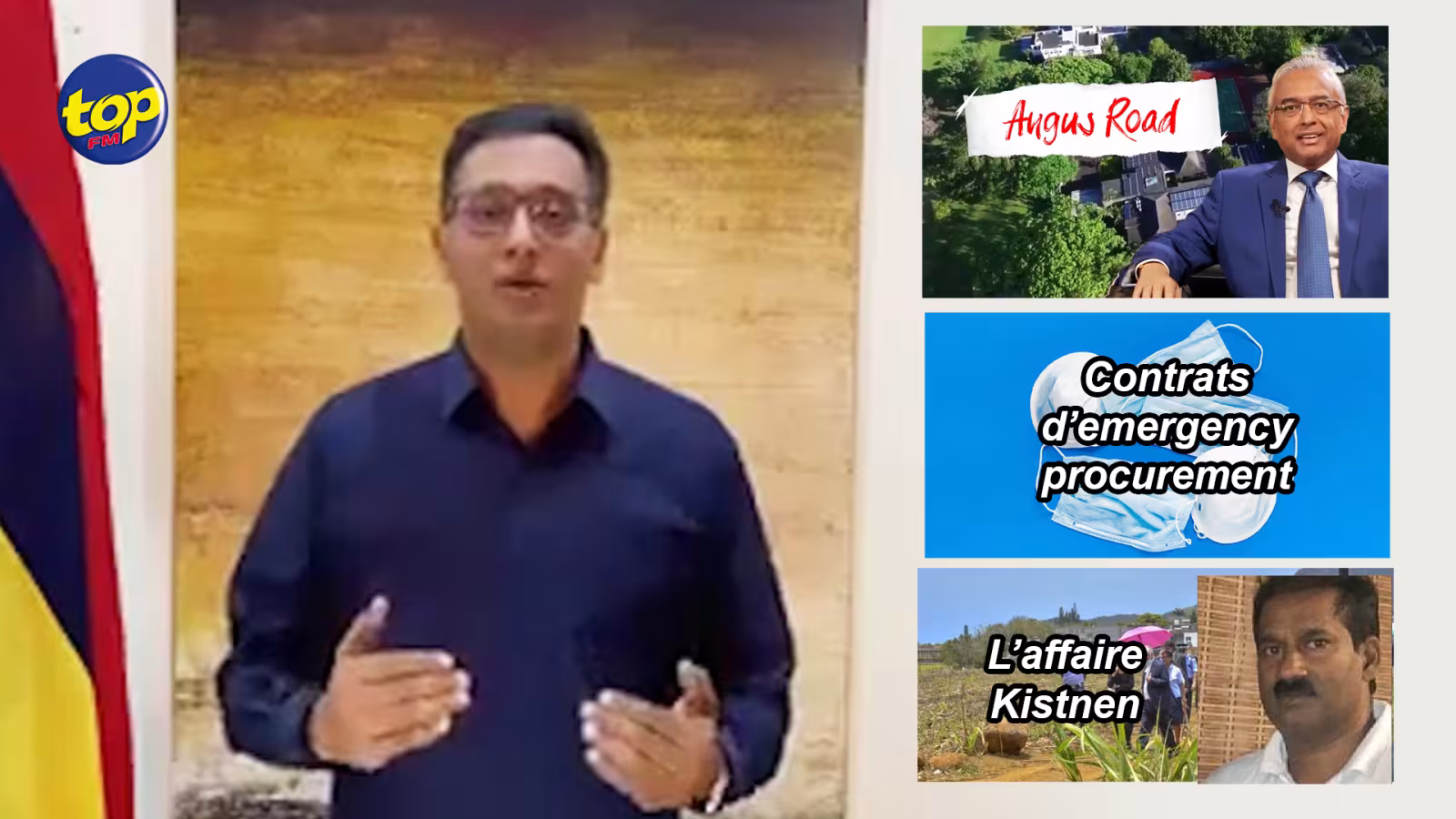 Après plusieurs scandales en 2020: ‘Ine l’heure pou ki la population lever et prend so responsabilité en 2021’ lance Roshi Bhadain