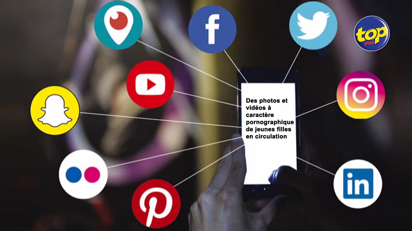 Réseaux sociaux : Des photos et vidéos à caractère pornographique de jeunes filles en circulation