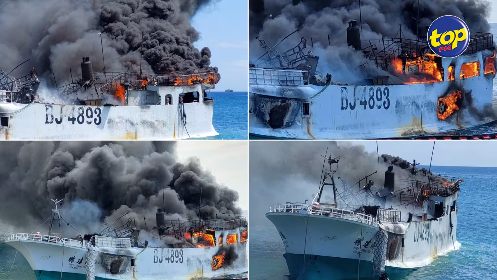 Bateau incendié à Bain des Dames : Une décision prise sur l’exercice de pompage