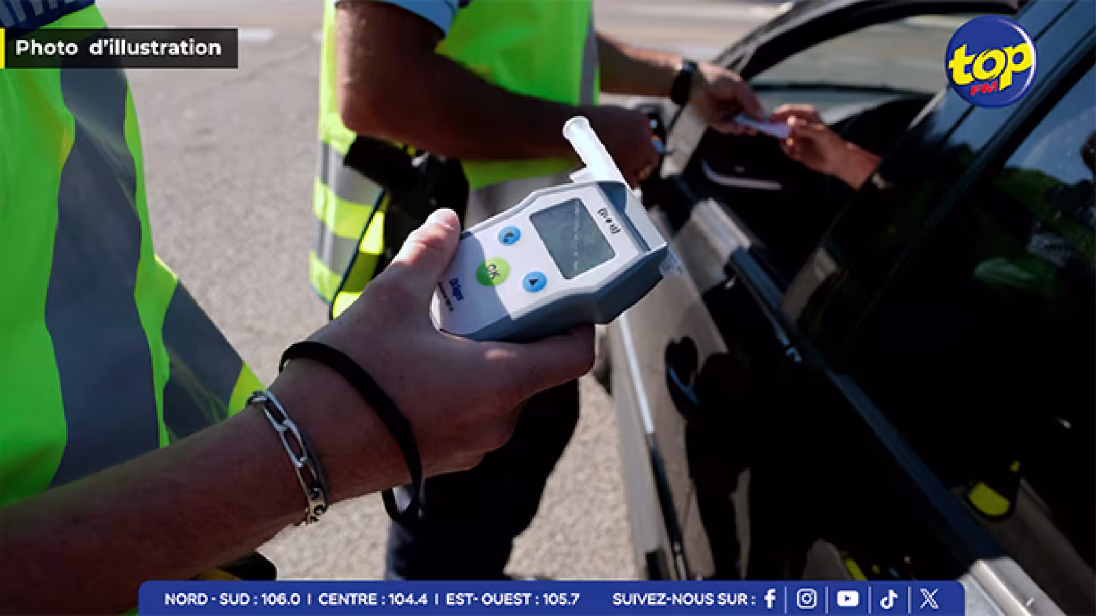 Sécurité routière : 811 personnes verbalisées en 24 heures, dont 7 pour conduite sous l’influence de l’alcool