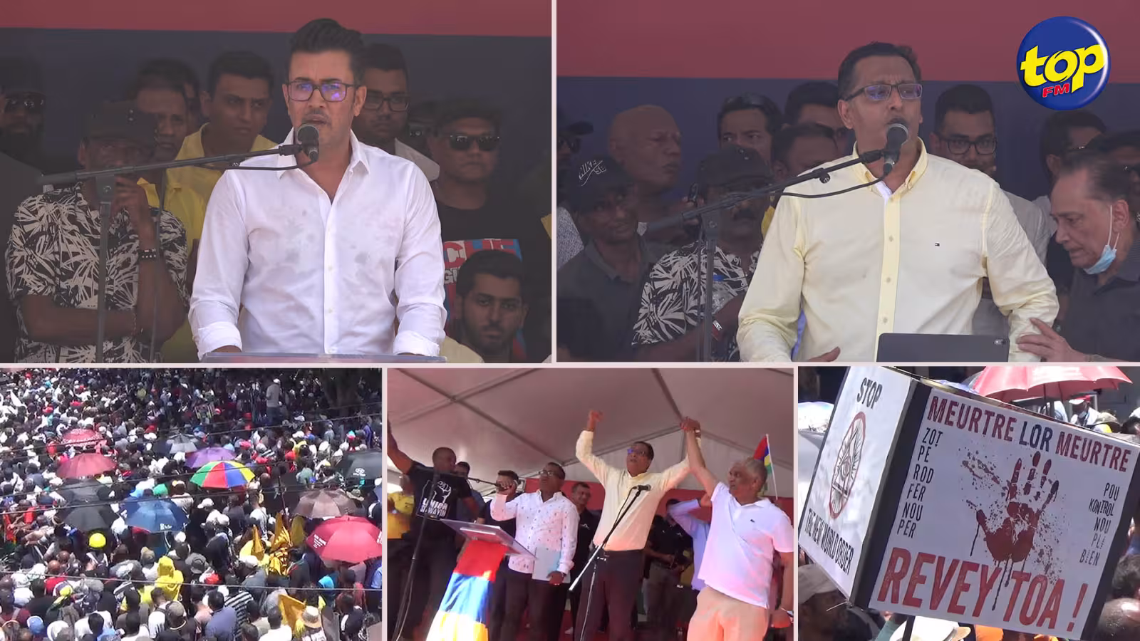 Meeting à La Louise : « Le début du printemps mauricien » affirment les Avengers