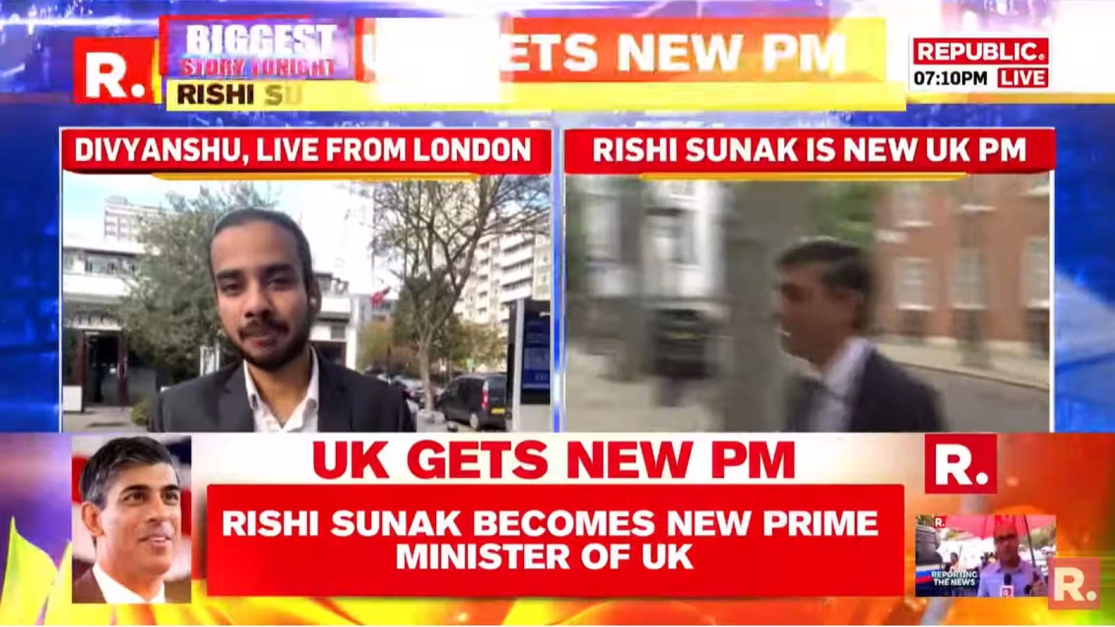 Rishi Sunak élu prochain Premier ministre britannique