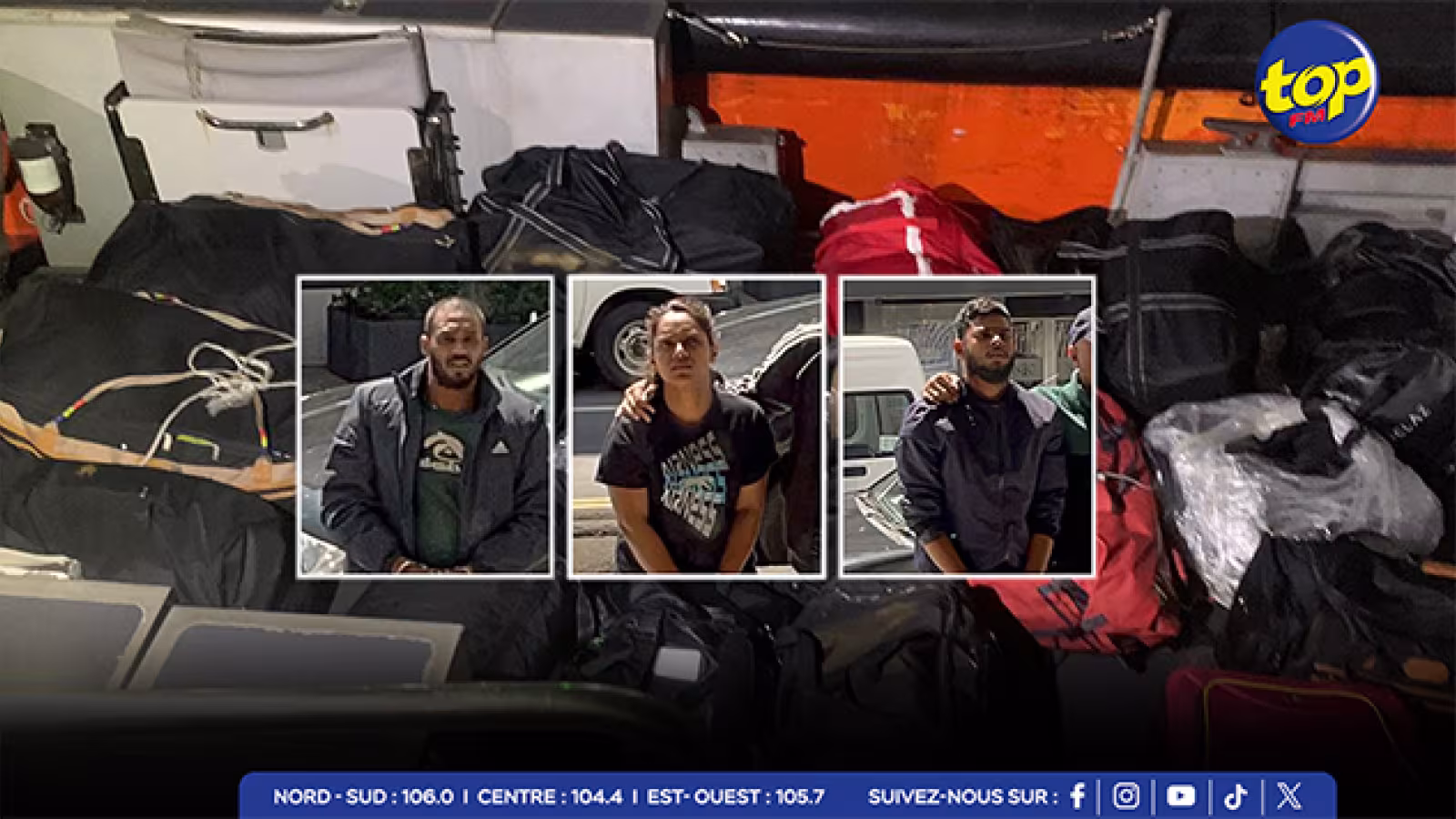 Saisie de 200 kg de cannabis au large de Maurice : la propriétaire du bateau et deux autres suspects reconduits en cellule policière
