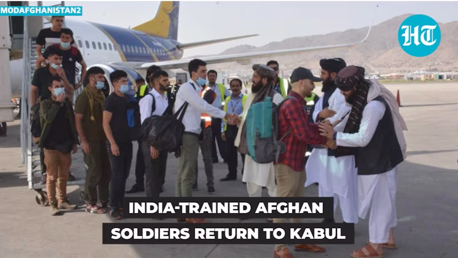 25 officiers militaires afghans formés en Inde rentrent à Kaboul