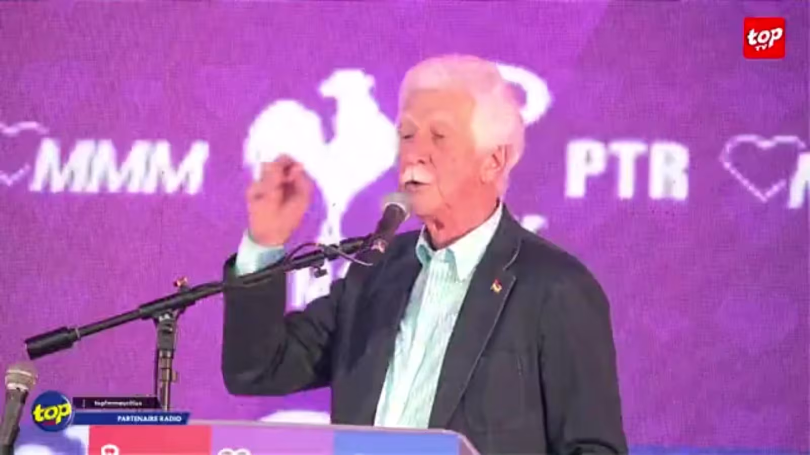 A Mare d’Albert hier : « Il faut revoir tout le système de nomination, même celui du Président de la République » avance Paul Bérenger