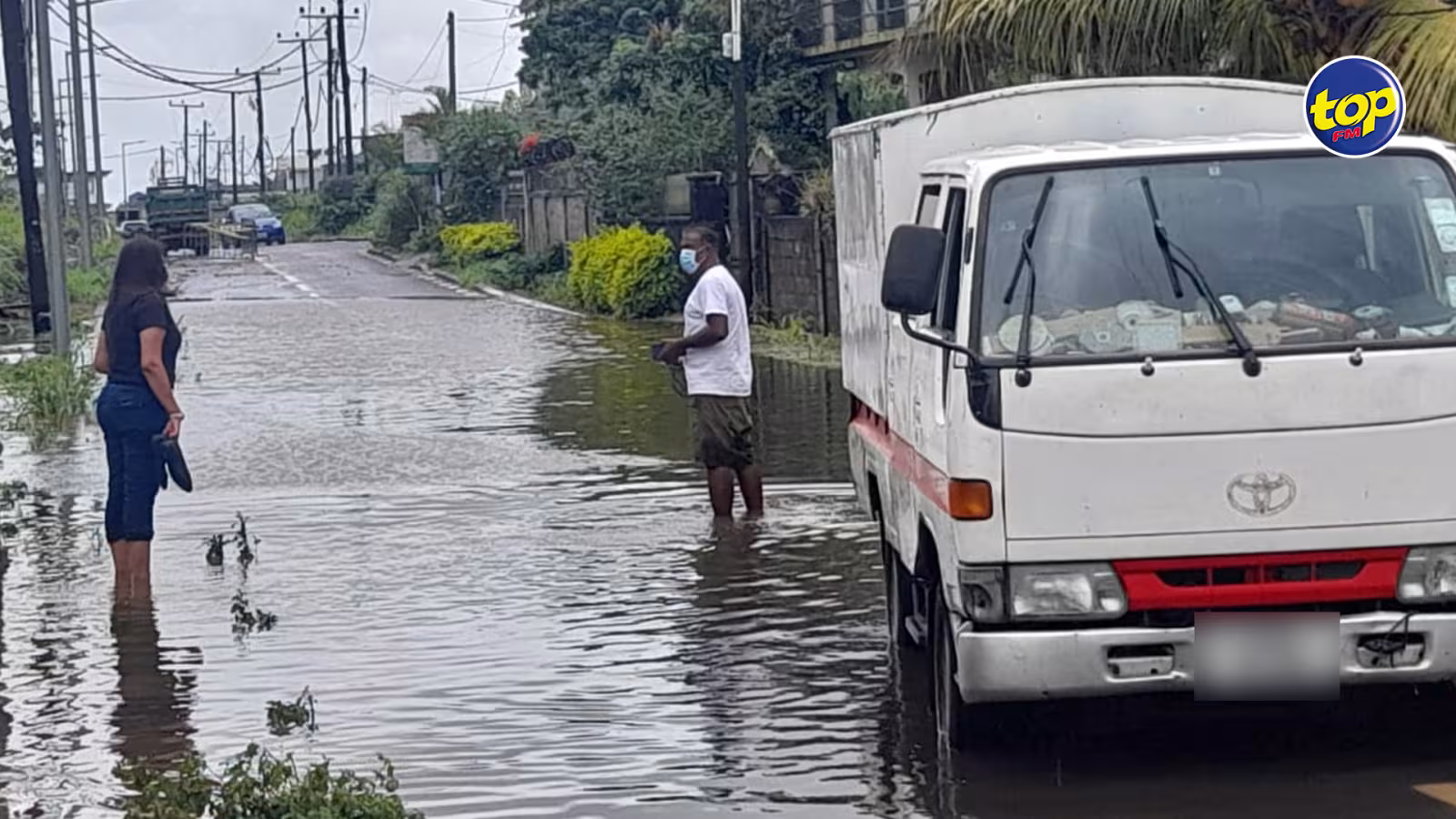 Accumulations d’eau sur la route Berthaud : la PPS Tania Diolle assure qu’un drain sera construit d’ici fin décembre