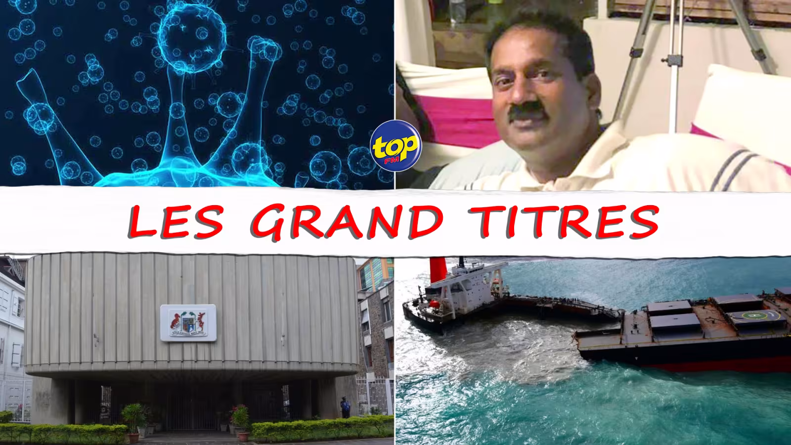 Les grand titres de Top FM de ce vendredi 23 juillet 2021