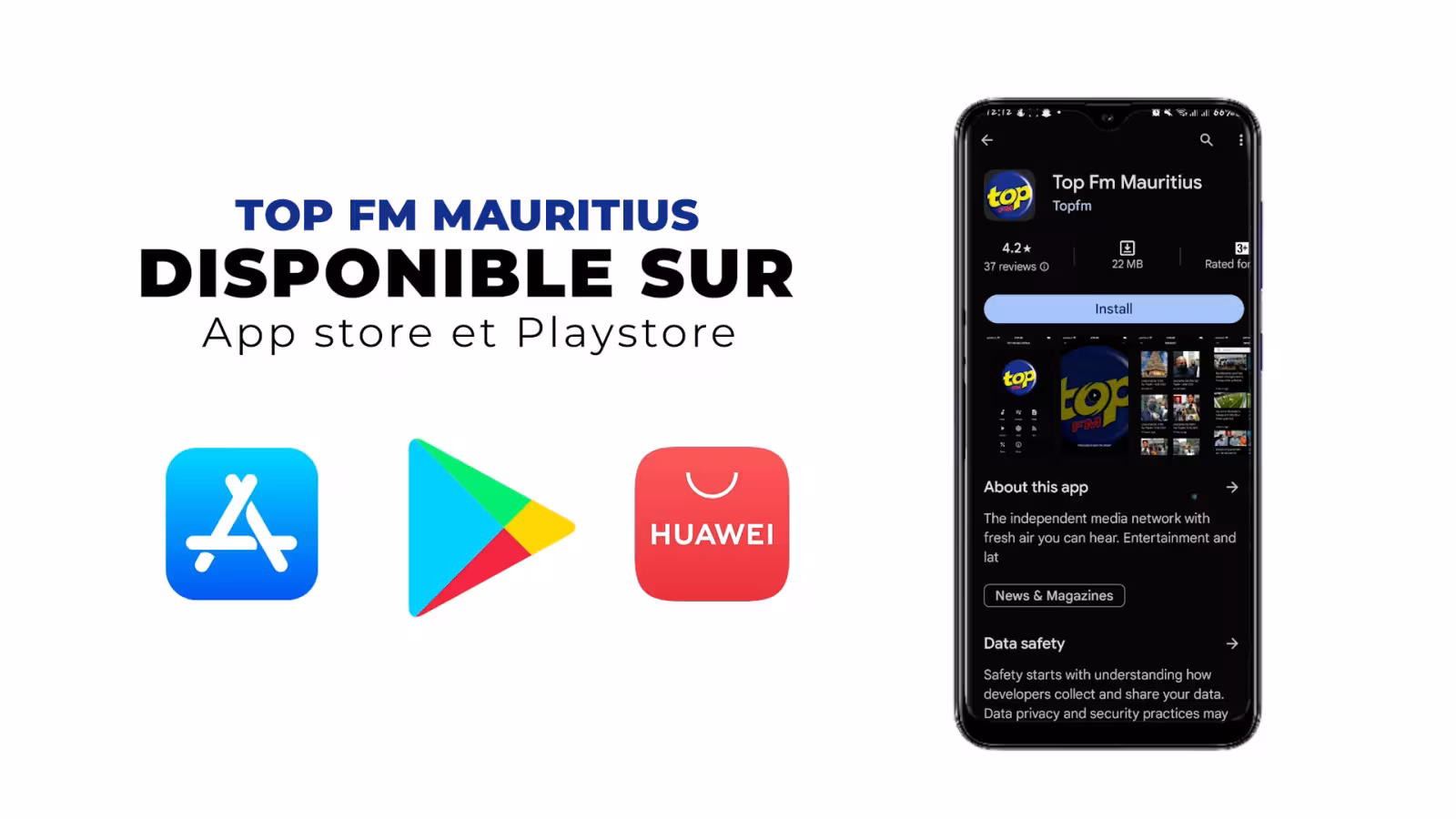 Restez connecté : vos émissions à portée de main avec notre application Top Fm Mauritius