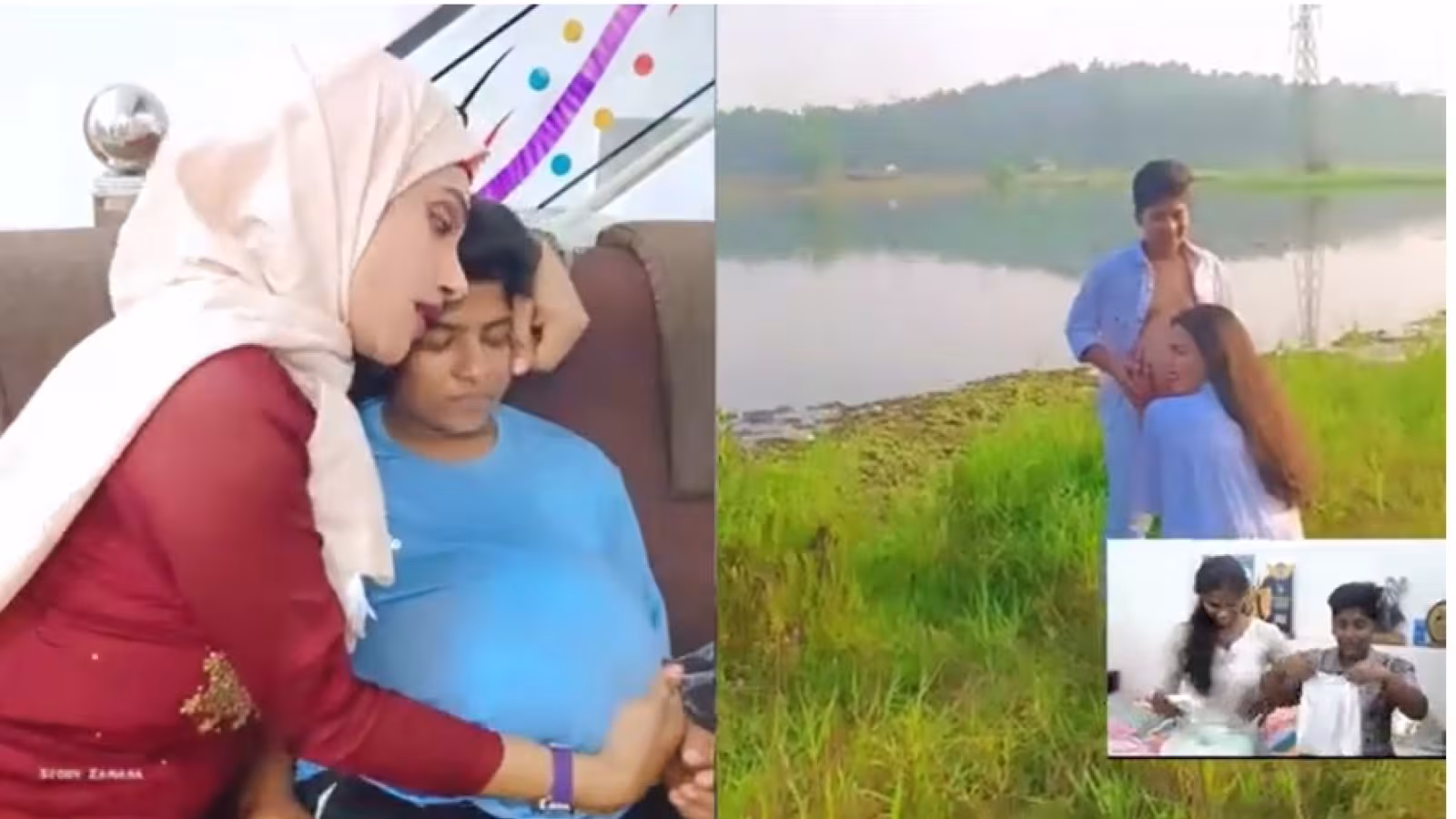 Une première en Inde, un couple transgenre devient parent biologique