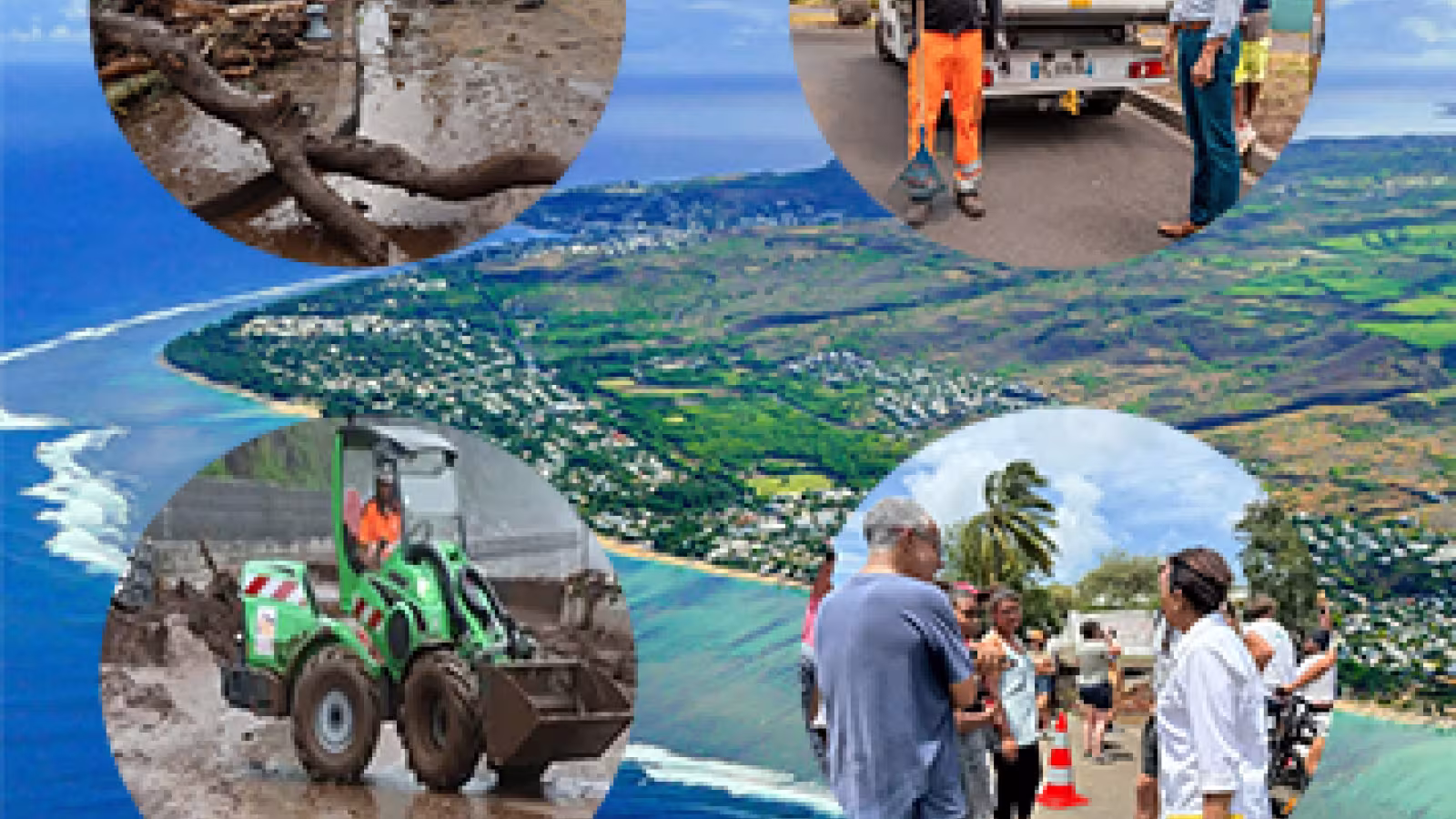 Dévastation et solidarité : La Réunion panse ses plaies après le passage de Garance