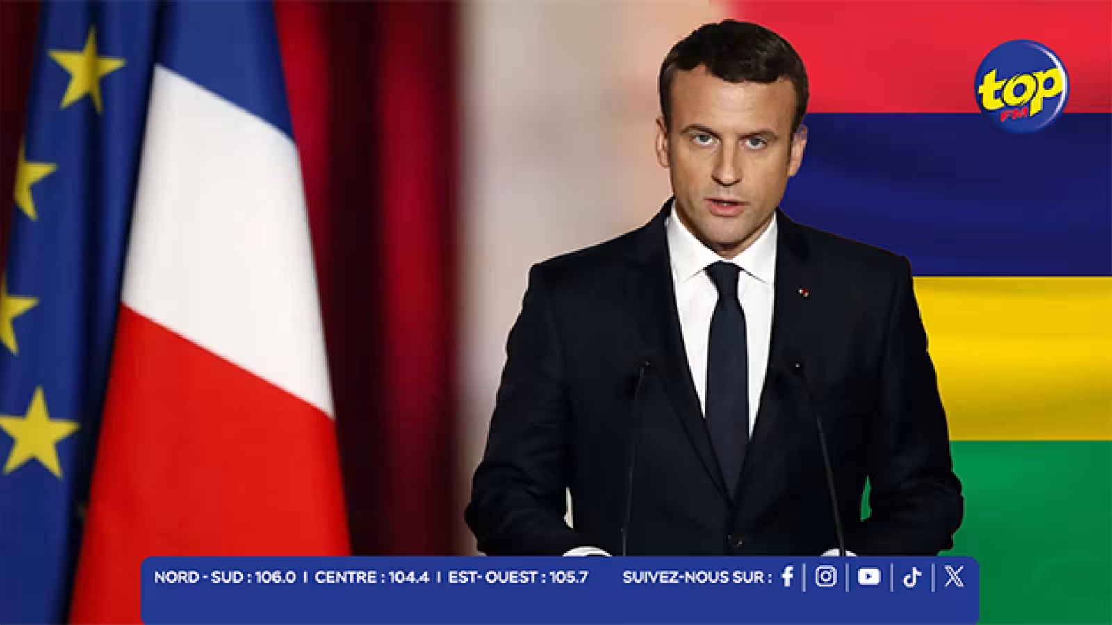 Visite officielle : Emmanuel Macron sera à Maurice les 21 et 22 novembre
