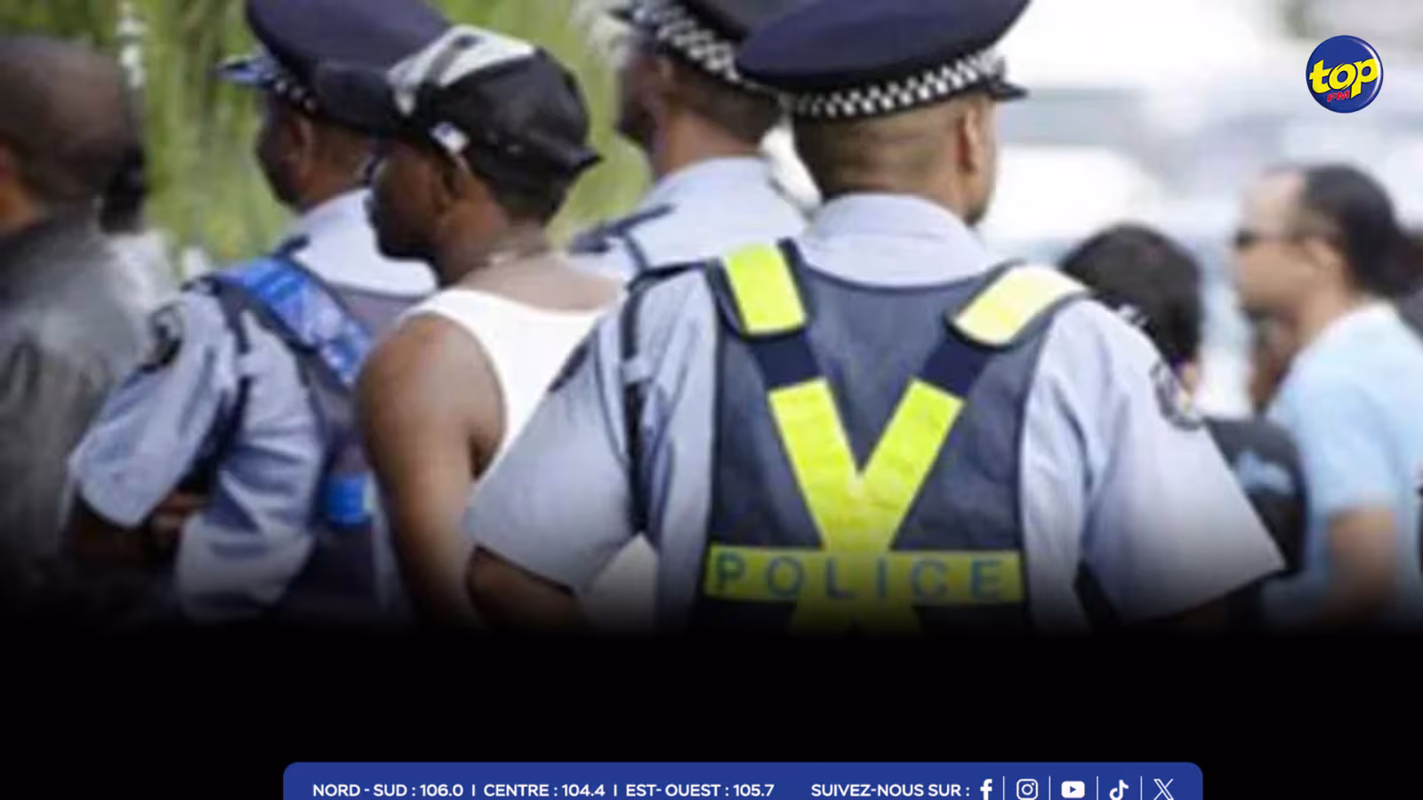 À Résidence Barkly : un policier agressé au sabre par un suspect 