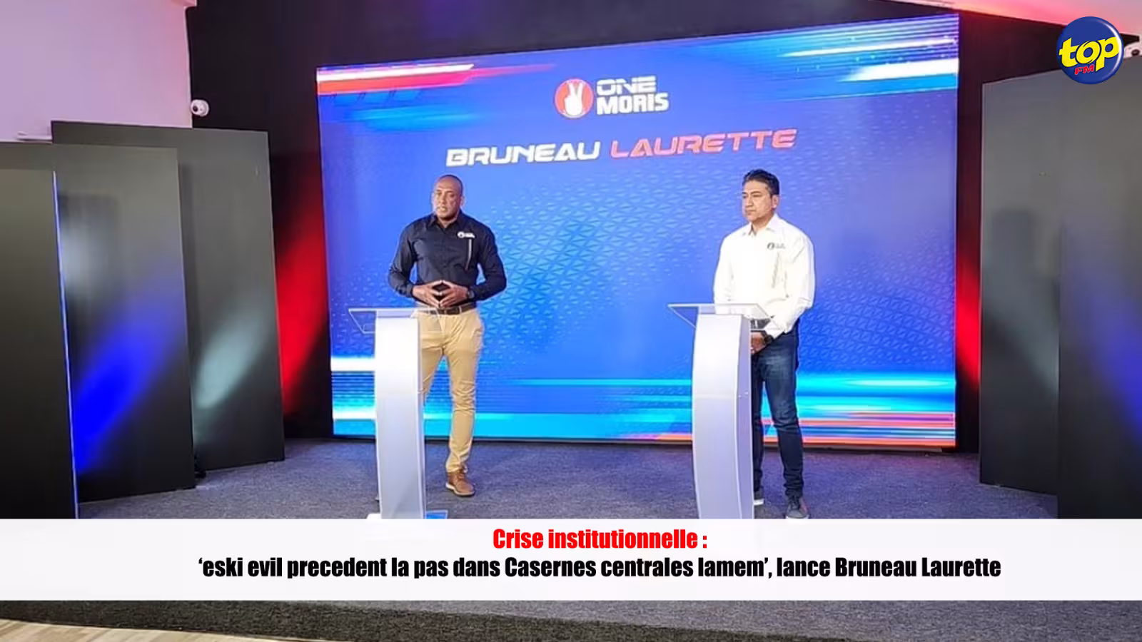 Crise institutionnelle : ‘eski evil precedent la pas dans Casernes centrales lamem’, lance Bruneau Laurette
