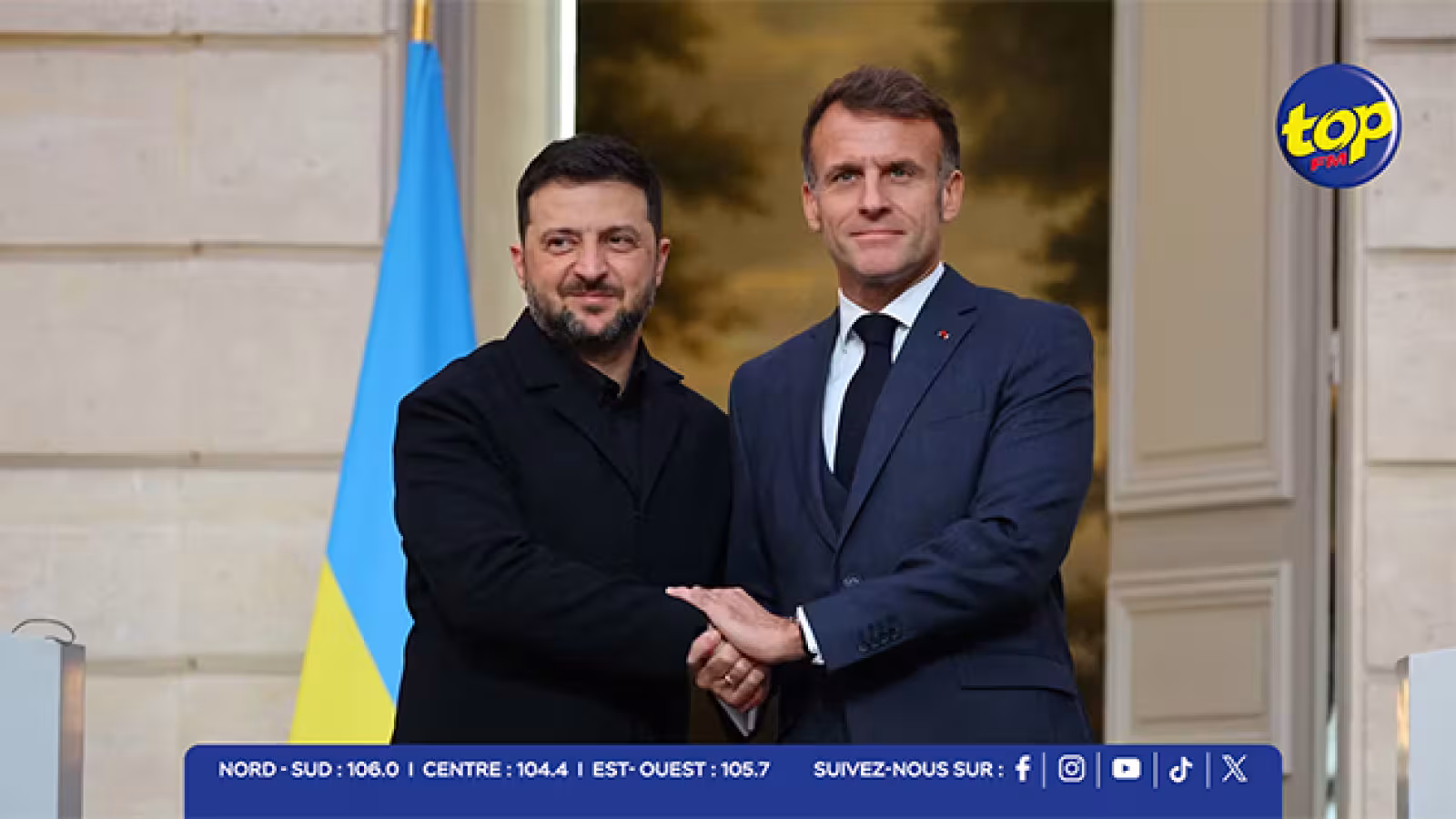 Face aux tensions mondiales : « Rien ne nous détournera de l’Ukraine », assure le président français, Emmanuel Macron 
