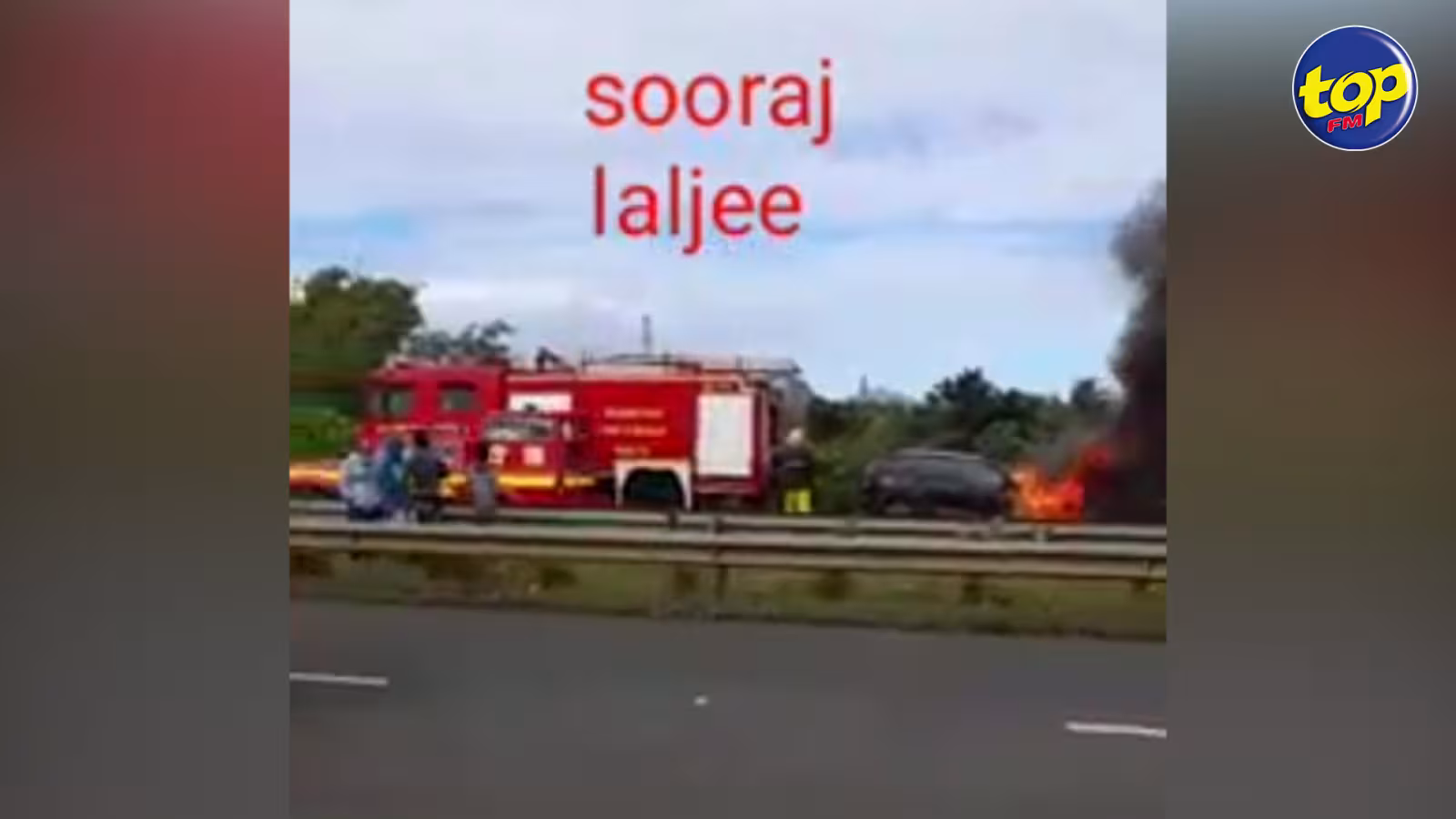 A Port Louis hier : Encore une voiture a été la proie des flammes