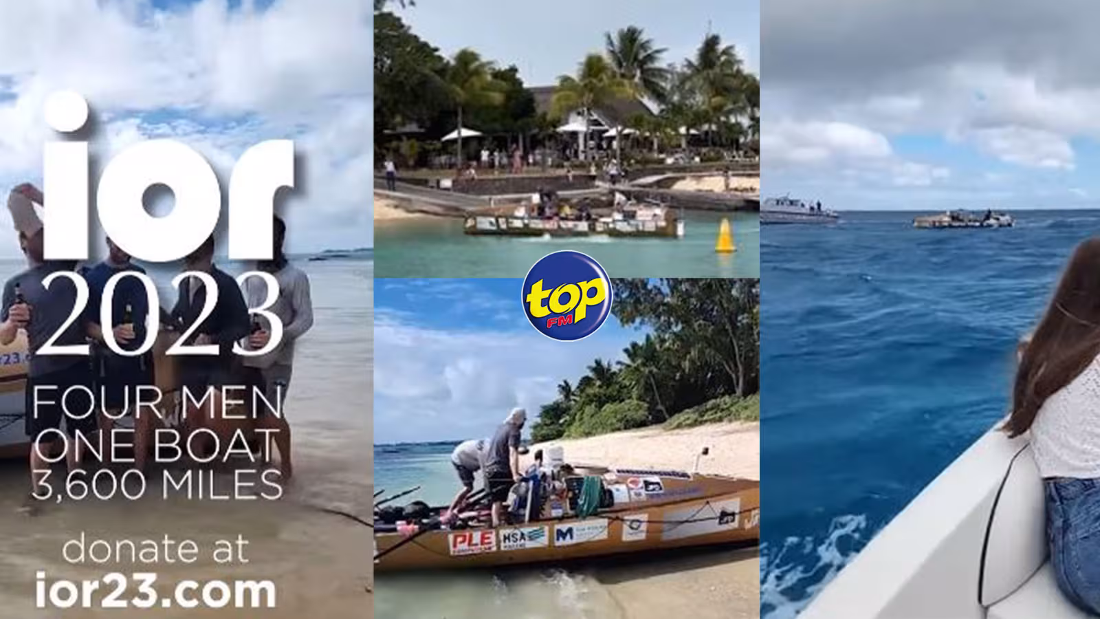 Après 70 jours en mer pour récolter des fonds pour lutter contre la maladie de Parkinson : Les quatre rameurs australiens sont arrivés à leur destination finale…L’île Maurice