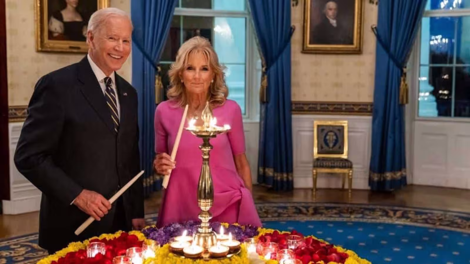 Vœux de Diwali de Joe Biden et Kamala Harris