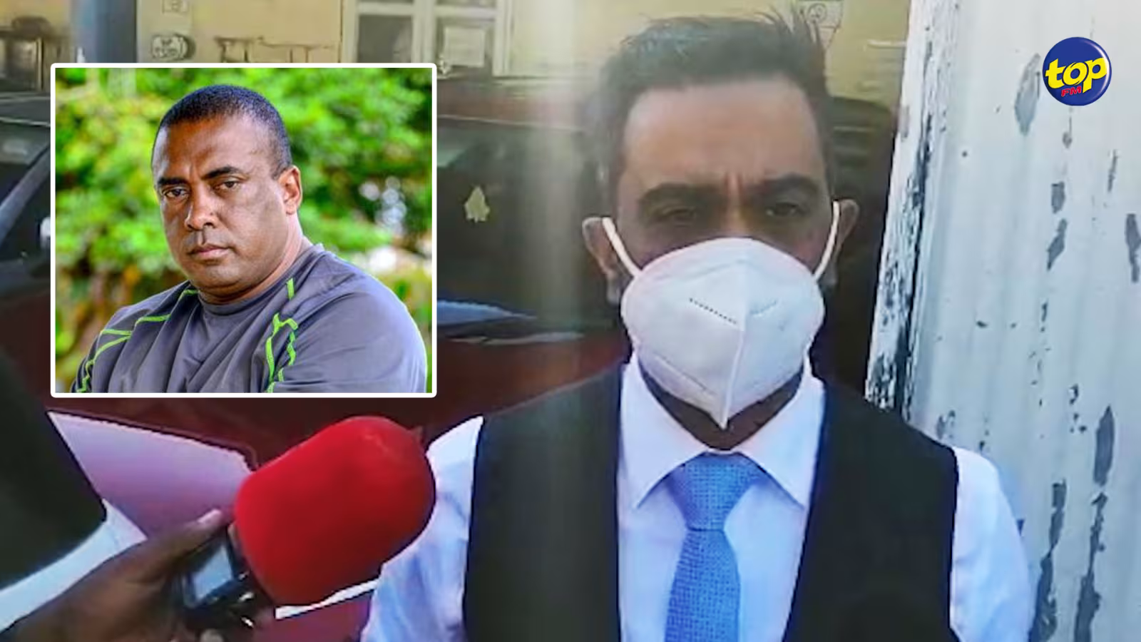 Aux Casernes centrales ce matin : Zahid Nazurally consigne une Precautionary Measure contre Bruneau Laurette