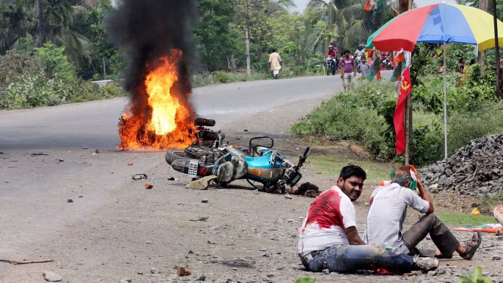 Bengal : Les agents du parti de Narendra Modi frappés, violés et assassinés