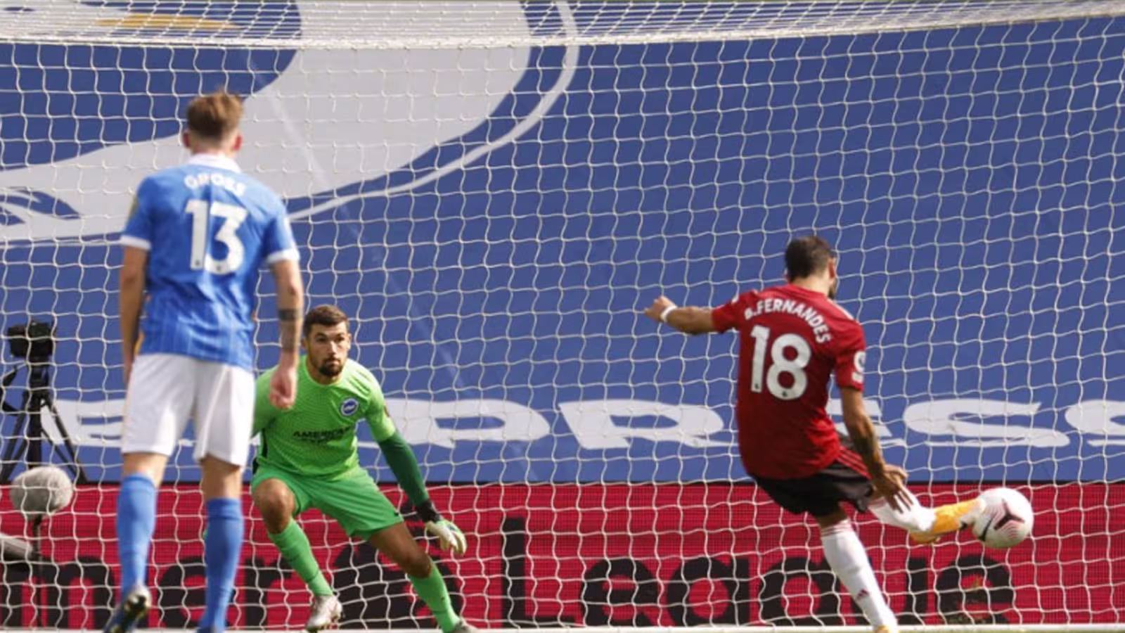 PL : Manchester United s’en sort in extremis à Brighton