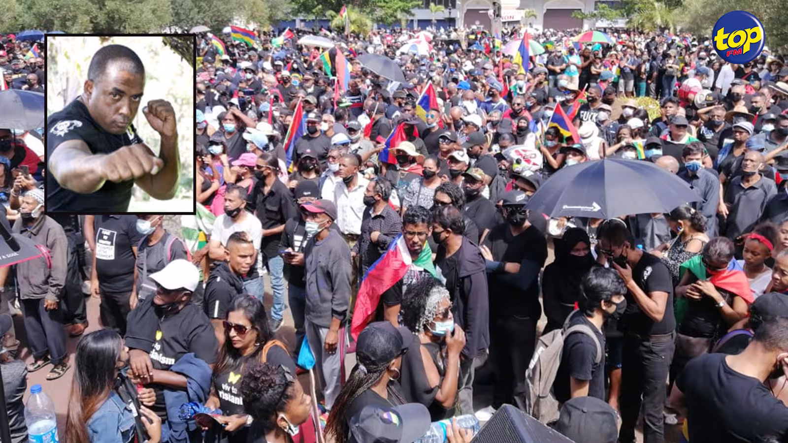 A moins d’une heure du démarrage de la grande marche pacifique , Bruneau Laurette exprime sa satisfaction : les mauriciens de toutes communautés confondues lui apporte leur soutien.