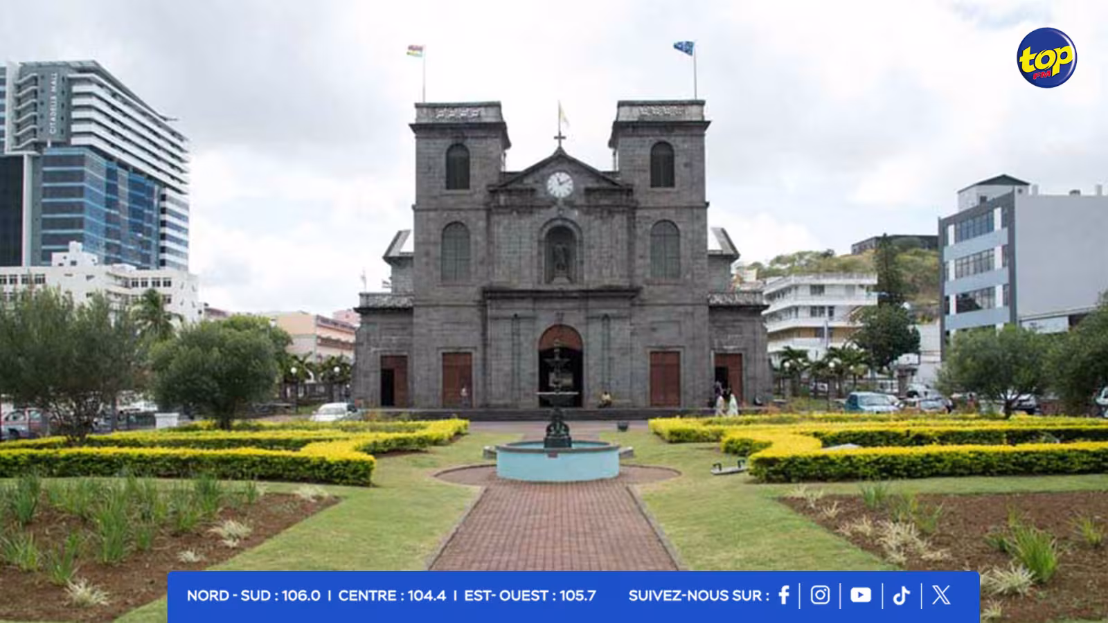 cathédrale St Louis à Port-Louis