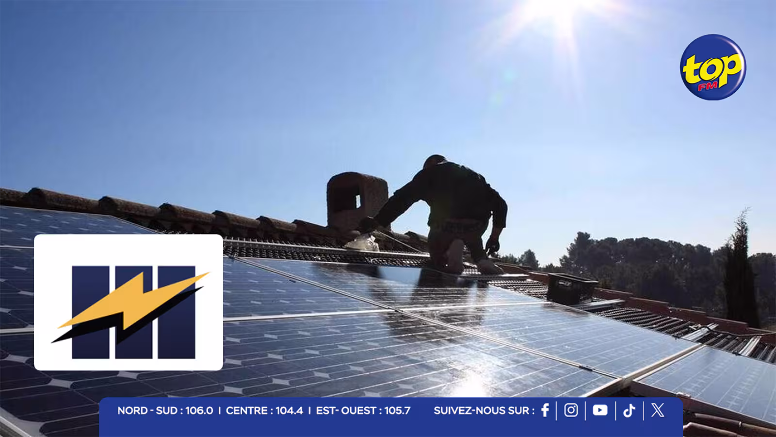 CEB : Coupure d’électricité pour les installations solaires non autorisées 