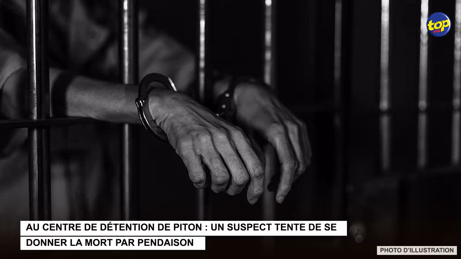 Au centre de détention de Piton : un suspect tente de se donner la mort par pendaison