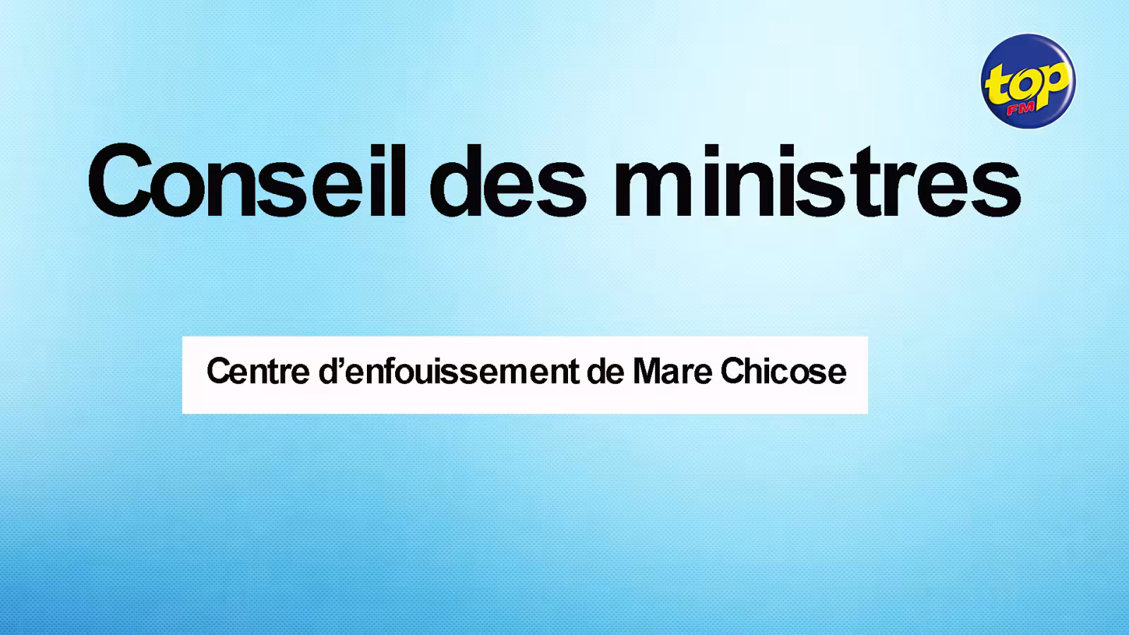 Centre d’enfouissement de Mare Chicose : un rapport propose l’expansion verticale