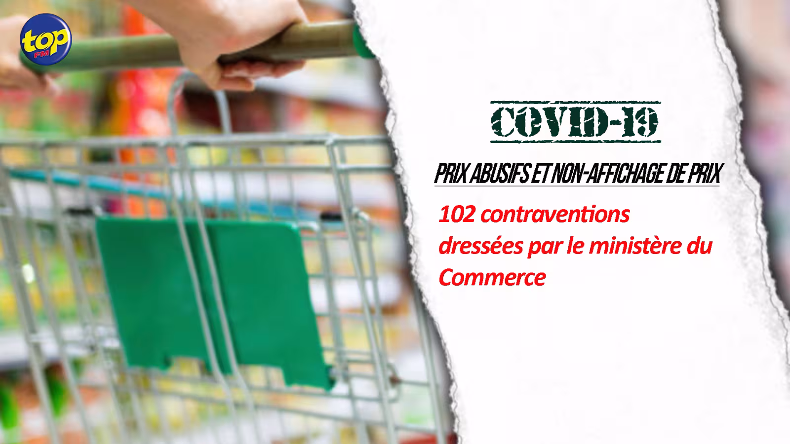 Prix abusifs et non-affichage de prix :  102 contraventions dressées par le ministère du  Commerce