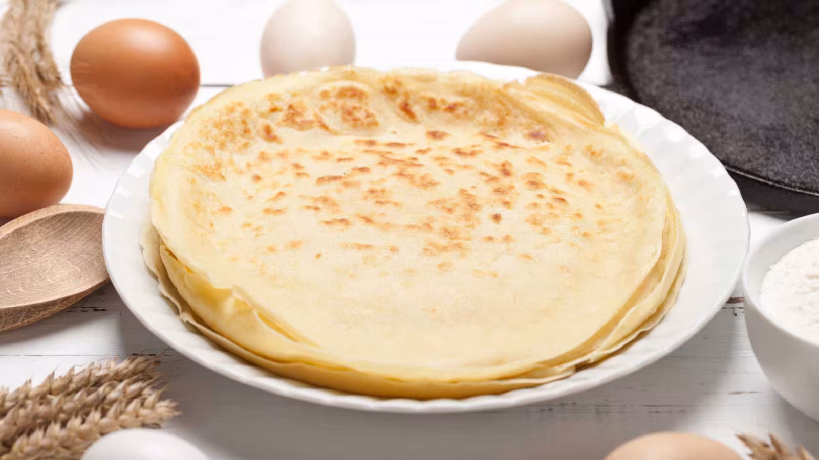 Pâte à crêpes salée