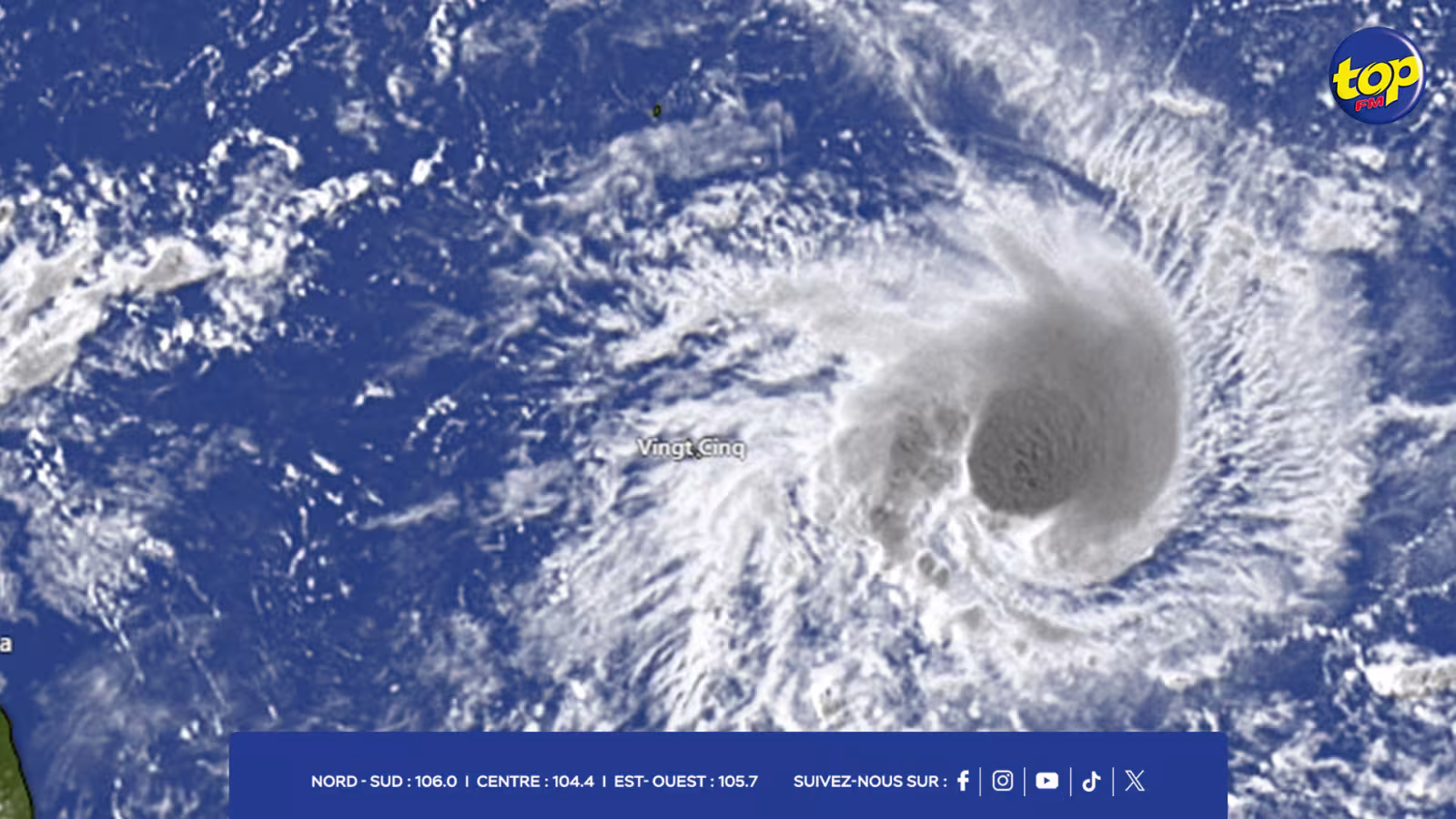 Météo : le cyclone Chido s’approche dangereusement d’Agalega... l’avertissement de fortes pluies et de vents forts maintenu