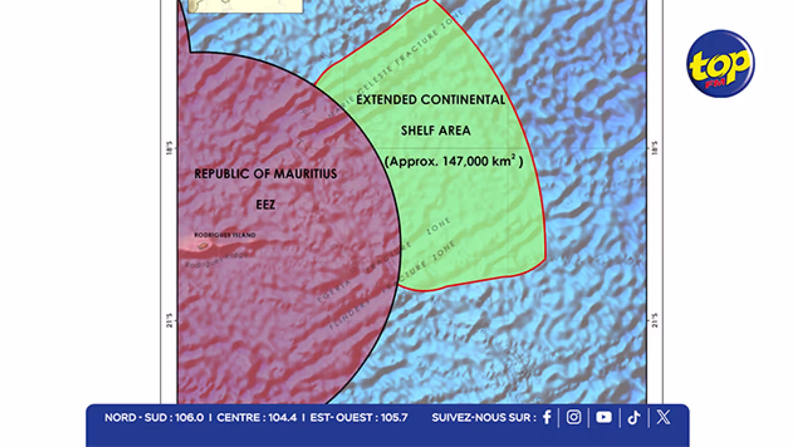 Après 17 ans de démarches : Maurice obtient l’aval pour l’extension de son plateau continental de 147 000 km² autour de Rodrigues