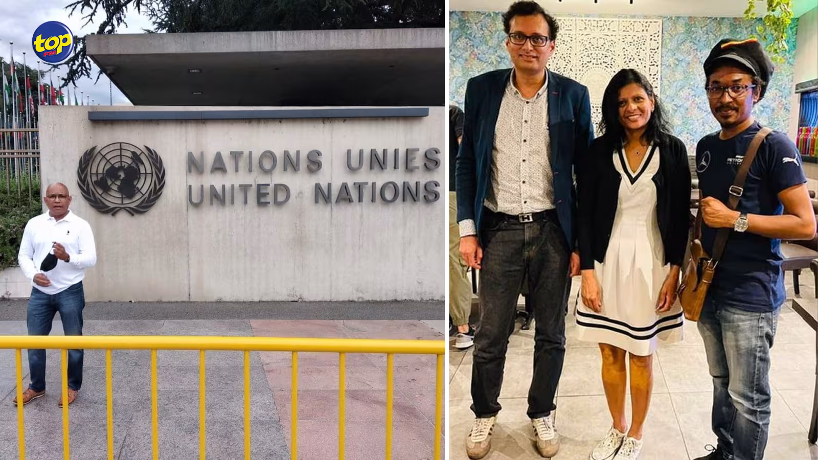 Non à l’installation d’une base militaire à Agalega : Manifestation de la diaspora mauricienne en Europe, devant le siège de l’ONU à Genève ce samedi