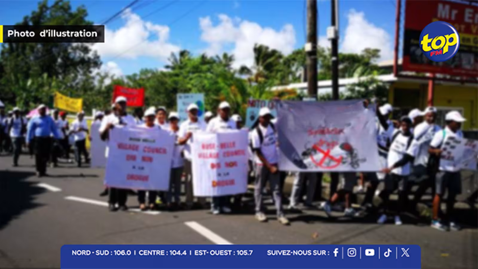Marche citoyenne contre la drogue à Port-Louis ce dimanche