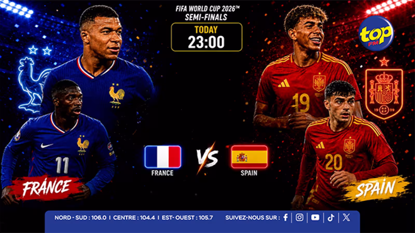 Mondial 2026 - France vs Espagne : les Mauriciens s’attendent à une demi-finale explosive