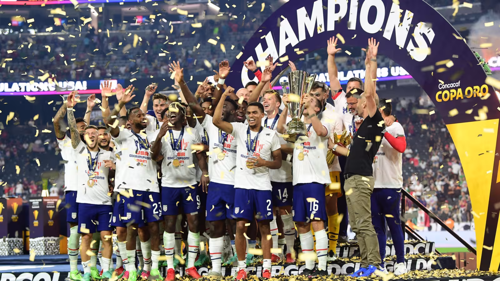 Foot : les États-Unis remportent la Gold Cup face au Mexique (1-0)