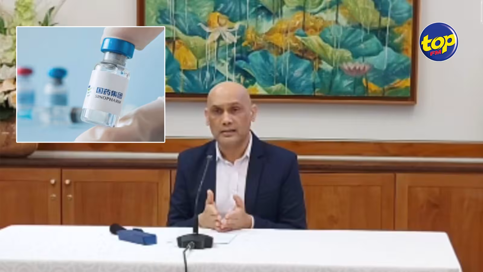 Covid-19 : Kailesh Jagutpal annonce une troisième dose pour les vaccinés au Sinopharm