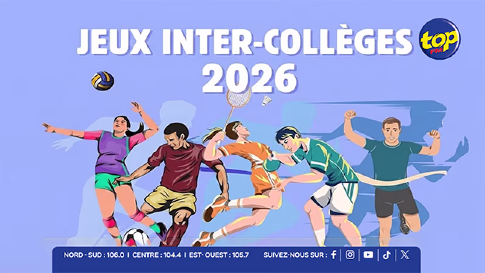 Basketball, natation, para-athlétisme : les Jeux intercollèges 2026 se diversifient